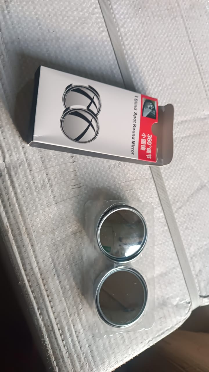 360° Adjustable Blind Spot Mirror for Car Side Rearview (2 Pc)