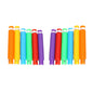Colourful Tubes Sensory Toys Stretch Fidget Tube Toys Pull Tubes Fidget Toys