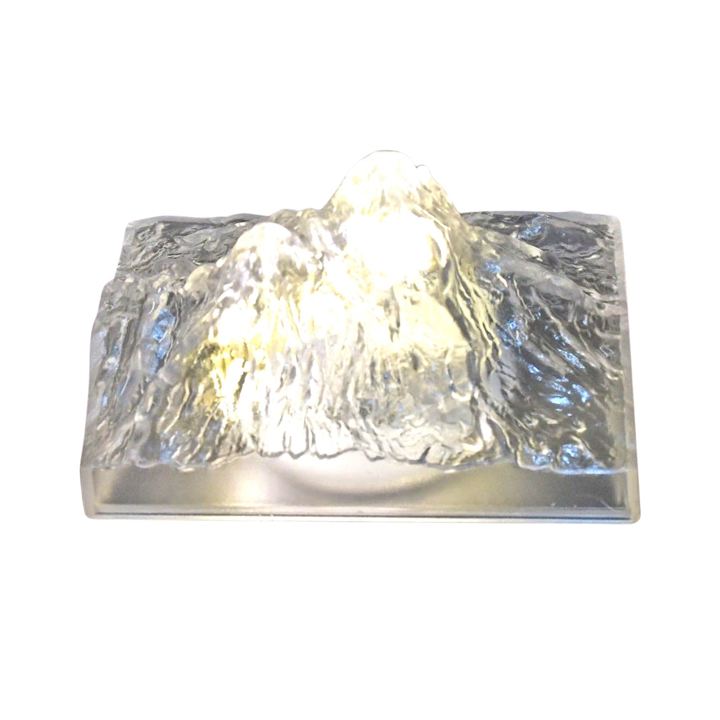 Unique Plastic Night Light: Flameless LED (Iceberg Design, Gift)