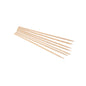 Camping Wooden Color Bamboo BBQ Skewers Barbecue Shish Kabob Sticks Fruit Kebab Meat Party Fountain Bamboo BBQ Sticks Skewers Wooden (30cm)