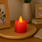 Electrical Candles Diya LED Tea Light (1 Pc / Red)