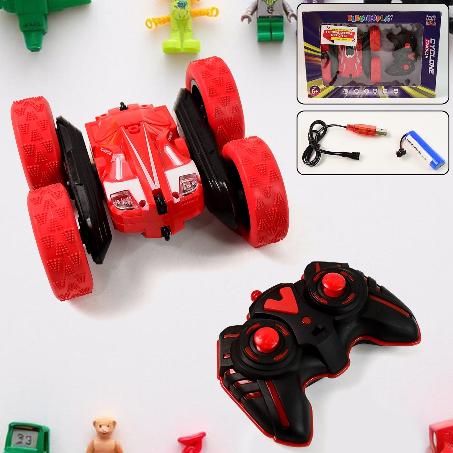 Spin Racer Double Sided Car