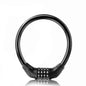 Bike Lock Cable Resettable Cable Lock - Self Coiling 4 Digit Combination Bike Lock