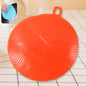 Red Silicone Dish Scrubber