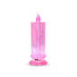 Big Simple Candles for Home Decoration, Crystal Candle Lights (Multicolor)