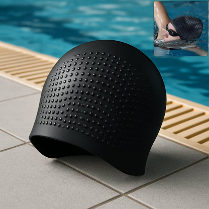 Premium Silicone Waterproof Swimming Cap (1 Pc)