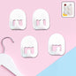 Multipurpose Strong Cartoon Hook Self-Adhesive hooks (4 Pc Set)