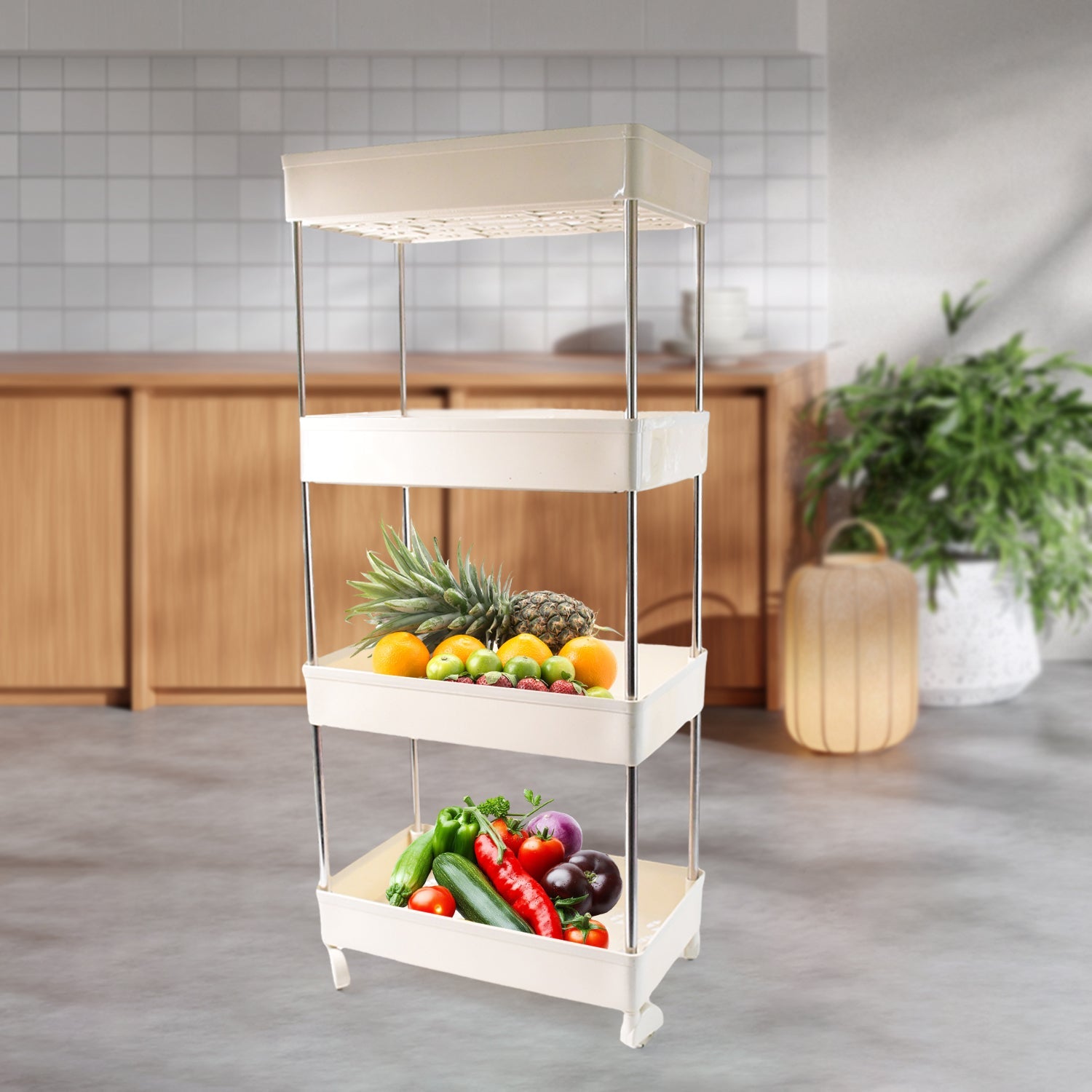Daily Use 4-Tier Shelf Rack