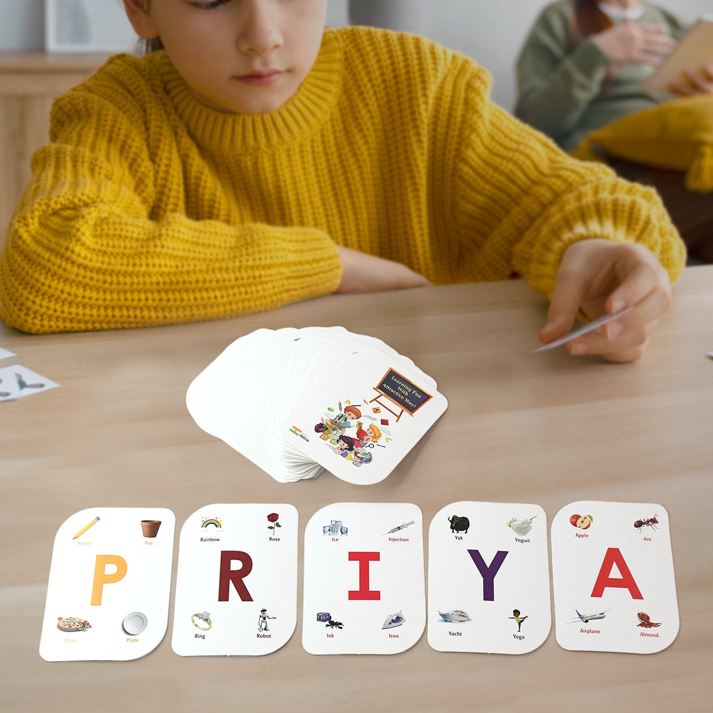 Kidkraft Early Learner 32-Piece Alphabet Flash Cards Set