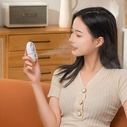USB Rechargeable Bunny Design Mini Humidifier & Mist Sprayer