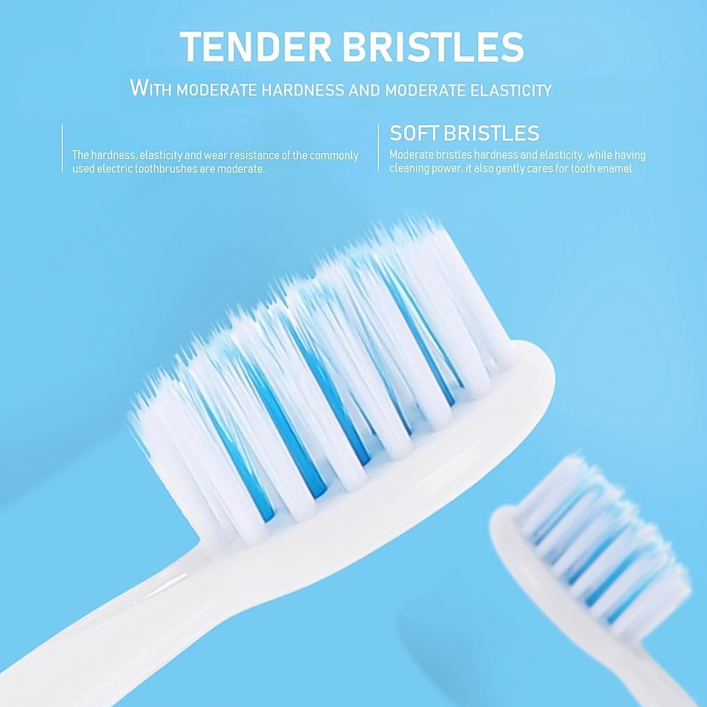 Battery-Operated Electric Toothbrush with Replaceable Head (1 Pc)