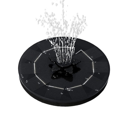 Fast Fountain by Pocket Hose - Solar-Powered - Instantly Adds a Water Feature Virtually Anywhere - 5 Spray Modes - No Installation or Batteries Required - Great for Bird Baths, Pools, Pond & More (1 Pc)
