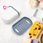 Stylish & Leak-Proof Travel Soap Box – Secure Seal for Home, Bathroom, Hiking & Camping ,Sabudani (1 Pc)