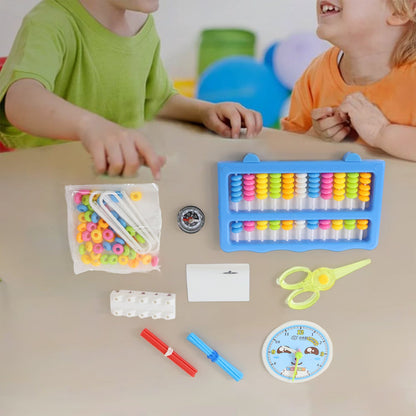 Abacus 11 Rods Counting Abacuses Toy Bead Educational Tools (1 Set)