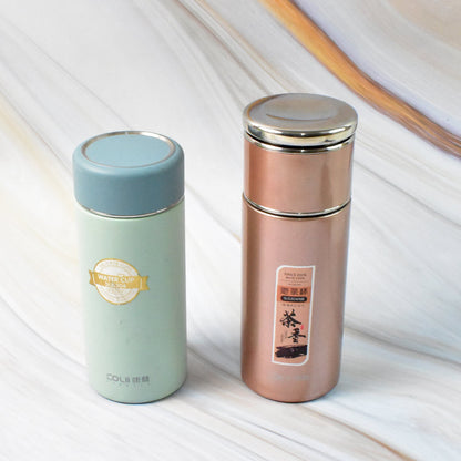 Stainless Steel Travel Water Bottle Approx 350ml (1 Pc)