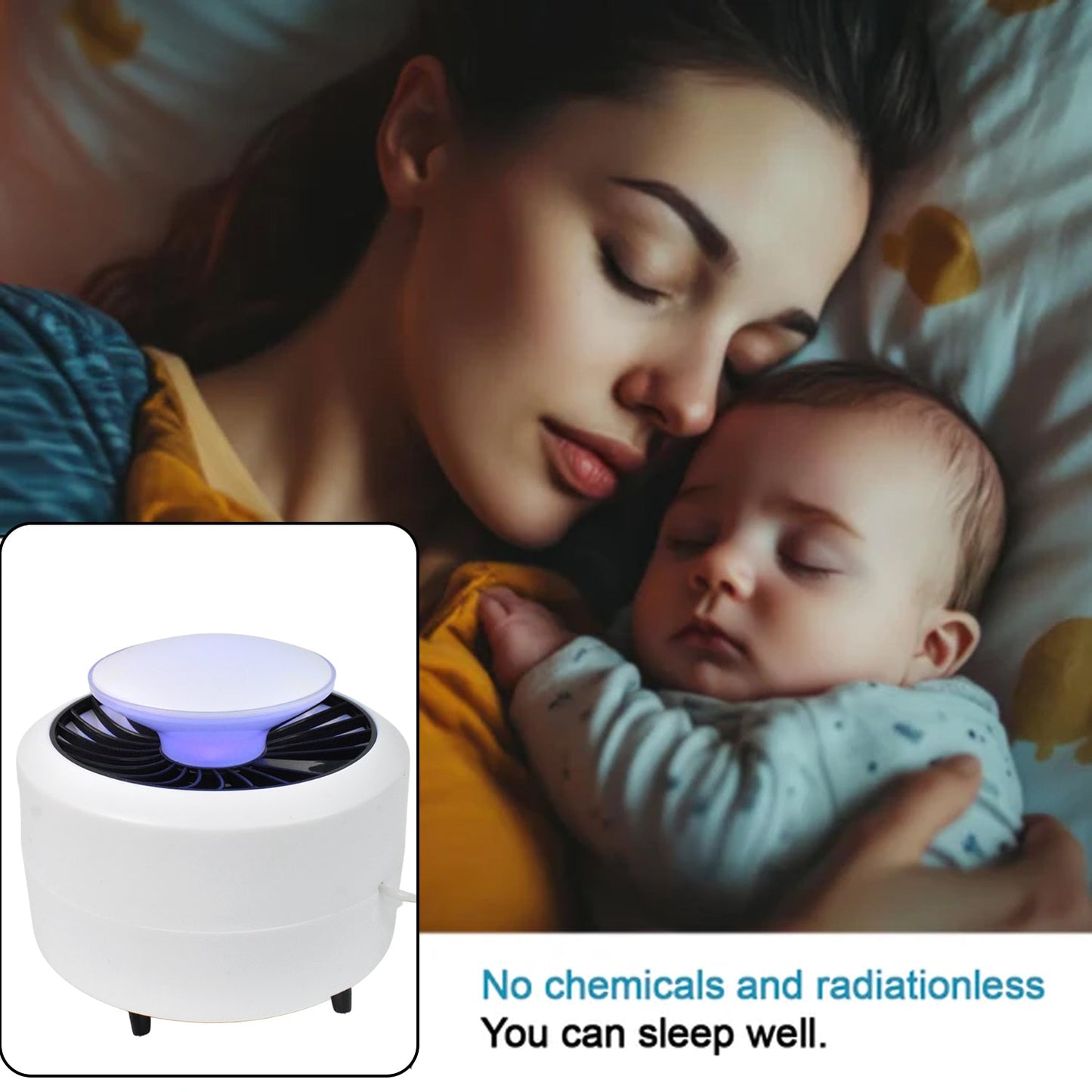 Eco Friendly Electronic Mosquito Killer Lamp (1 Pc)