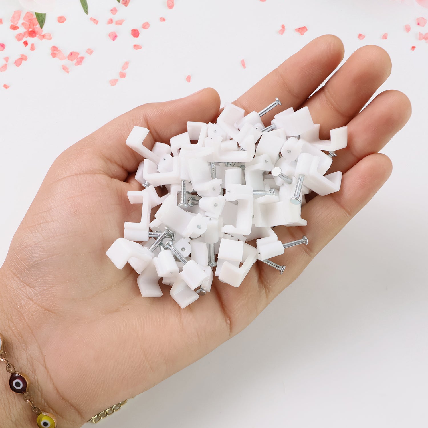 Cable Clips with Nails 