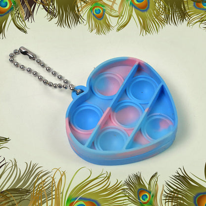 Fidget Toys for Kids Mini  Keychain (1 Pc / Mix Color & Design)