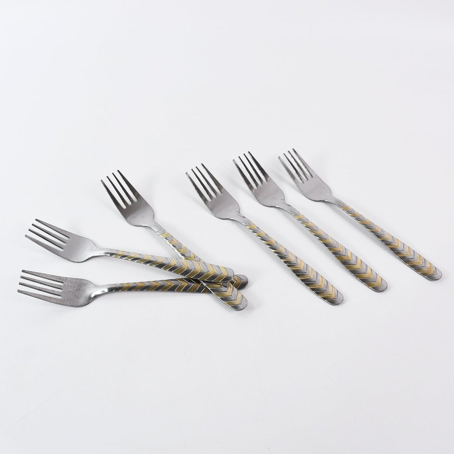 Elegant Stainless Steel Fork (6 Pcs Set)