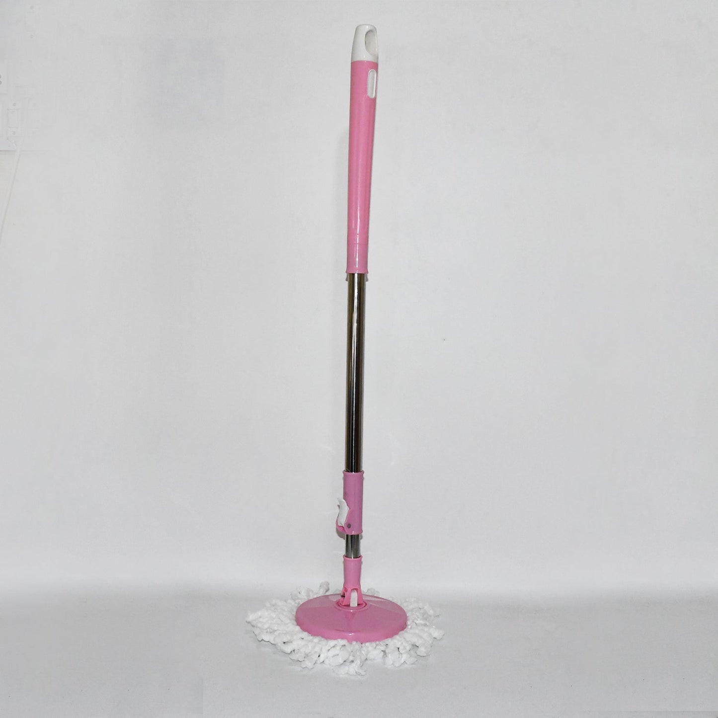 Home Cleaning Stainless Steel 360° Rotating Pole - Microfiber Mop with Adjustable Rod Stick Mix Color)