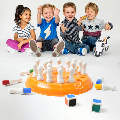 Plastic Brain Teaser Memory Chess Game (1 Set)