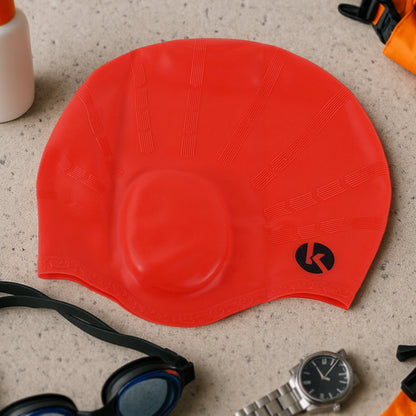 Professional Silicone Swimming Cap (1 Pc)