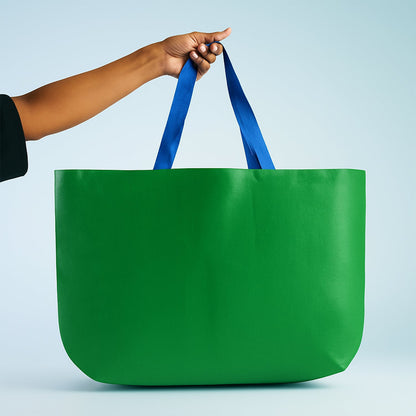 Eco-Friendly Large Shopping Tote Bag 62x44cm (Mixcolor & 1 Pc)