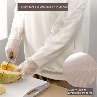 Disposable Plastic Gloves For Kitchen Food Handling (1 Pair)