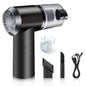 2 in 1 Wireless Vacuum Cleaner – 120W Handheld USB Rechargeable for Home & Car (1 Pc)