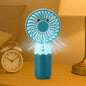 Mini Fan Rechargeable Table Fan Handheld Fan USB Fan Desk Fan Cooling Fan For Home , Office , Car, & Multi Use Fan (Battery Not Include)