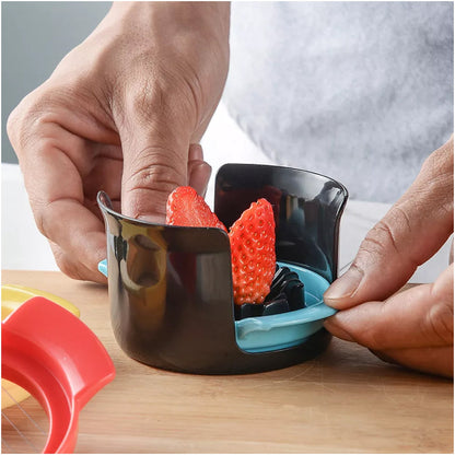 Multifunctional 3-in-1 Egg Cutter - Stainless Steel Slicing Tool with Durable Wires