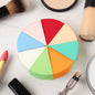 Makeup Sponge Triangle Shaped Mix Colour Cosmetic Puff (8 Pcs Set)