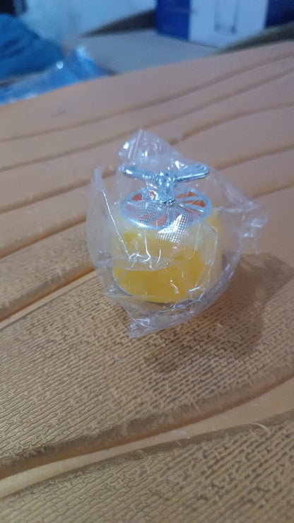 Stylish Mini Propeller Shape Car Dashboard Air Freshener, Also Hook (1 Pc)